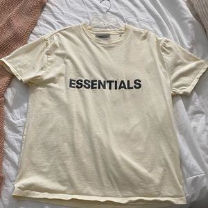 Cream Essential FOG T-shirt